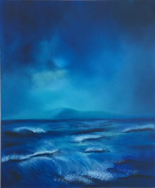 Öl
70x50x2 cm
Holzkeilrahmen auf Leinwand
400,-- € oder als Mietpreis 40,-- € monatlich Blue Sea