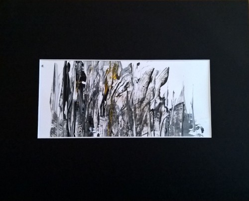 Acryl
24 x 30 cm
Preis: 130 Euro im passendem Passepartout Im Schilf I