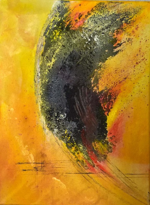 2016
Mischtechnik in Öl
40 x 30 x 2 cm
Preis: 190 Euro Organic II