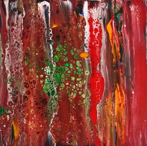 2018
Acryl-Gießtechnik / Acrylic Pouring
30x30x2 cm
180,-- € oder als Miete 18 € monatlich ohne Titel