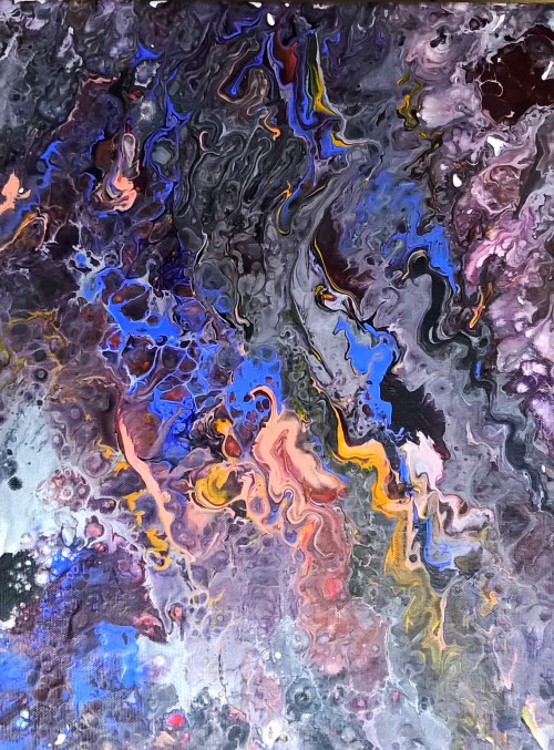 2018
Acryl-Gießtechnik / Acrylic Pouring
40x30x2 cm
220,-- € oder als Miete 22 € monatlich ohne Titel