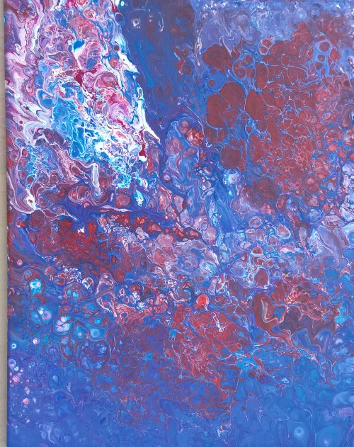 2018
Acryl-Gießtechnik / Acrylic Pouring
40x50x2 cm
300,-- € o. T.