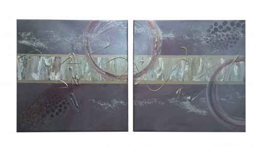 2019
Acryl
80 x 40 cm ( 2 x 40 x 40 cm)
Preis: 290 € Sinfonie