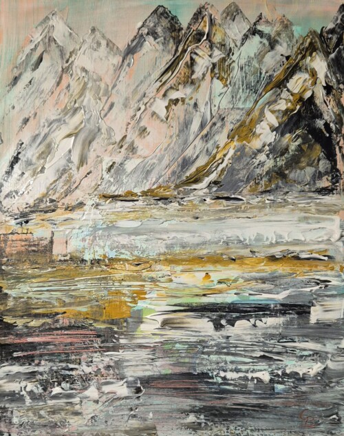 Acryl auf Holzkeilrahmen mit Leinwand bespannt, 50 x 40 cm
450 ,-- € oder als Mietpreis monatlich 45,-- €
Wenn gewünscht, mit passendem Schattenfugenrahmen Ohne Titel